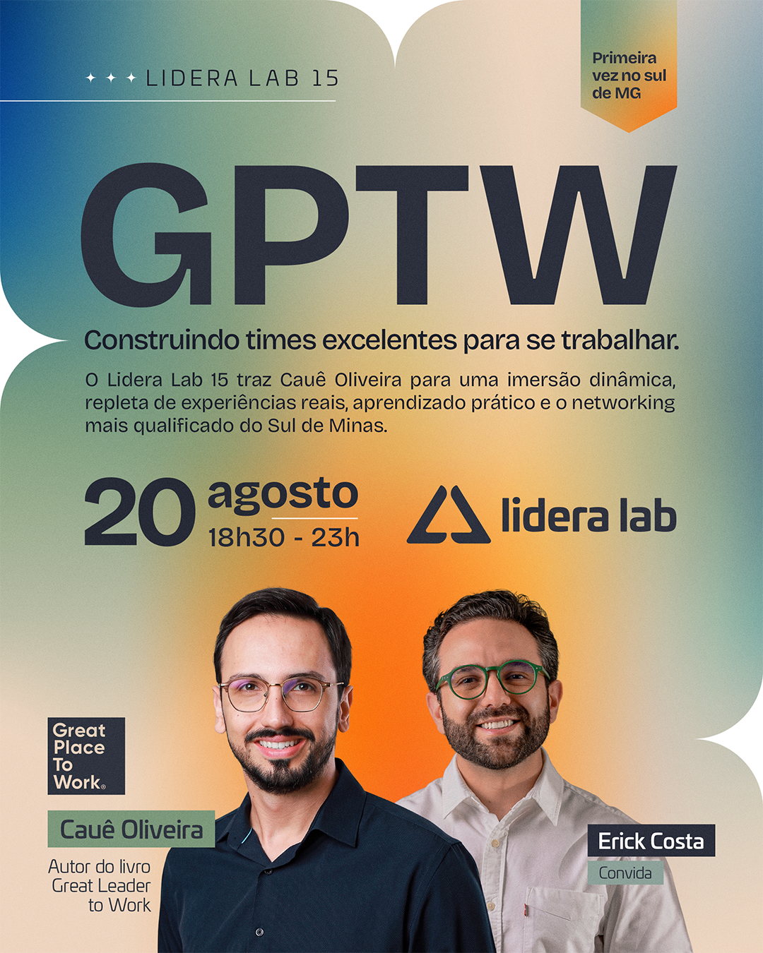 Cauê Oliveira e Erick Costa — Lidera Lab 15: GPTW